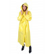 KLEMARO PVC Plastik - Mantel Regenmantel RA79ms YES1 L Gelb glänzend - Auf Lager