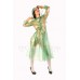 KLEMARO PVC Plastik - Mantel Regenmantel Folienmantel 1950er-Style Kapuze Damen RA87 STOCK RUBY COAT