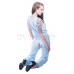 KLEMARO PVC Plastik - Adult Baby Spiel-Jumpsuit Damen und Herren AB31 BIB SUIT