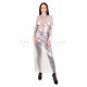 KLEMARO PVC Plastik - Langes Kleid langarm DR35 MORTICA DRESS