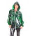 KLEMARO PVC Plastik - Jacke Regenjacke 70er-Style Damen JA17 JELLY COAT 