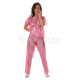 KLEMARO PVC Plastik - Damen-Pyjama Schlafanzug NW04 Ladies Pajamas